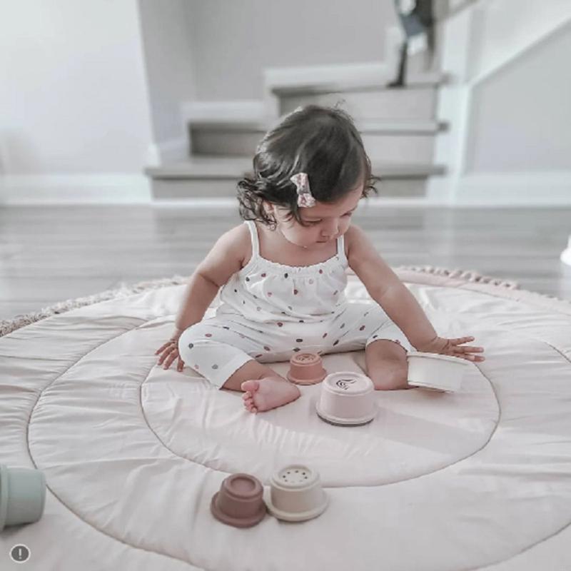 Kids Education Rug - M89C Baby Floor Carpet Soft Cotton
