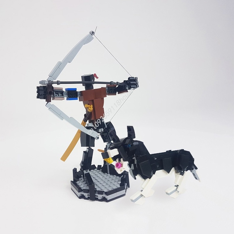 Kids Hunter Education - 383pcs MOC The Masked Hunter His