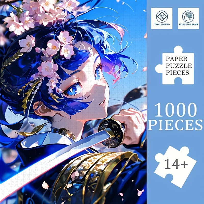 Japanese Kids Education - 500/1000 Pieces Jigsaw Puzzle Japanese Action