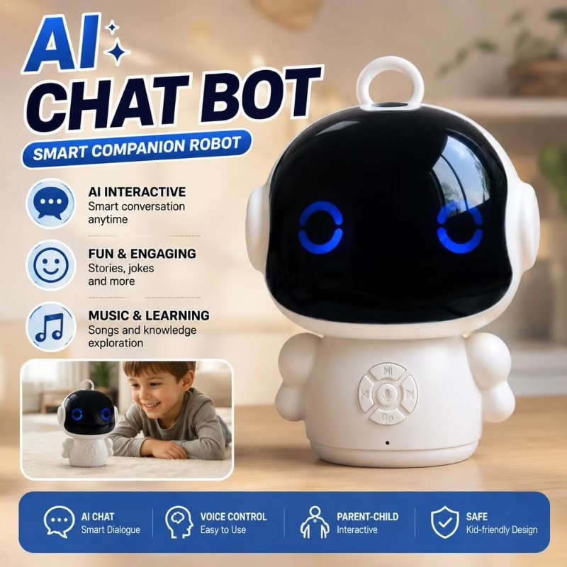 Japanese Kids Education - Smart AI Robot Toy WiFi Interactive