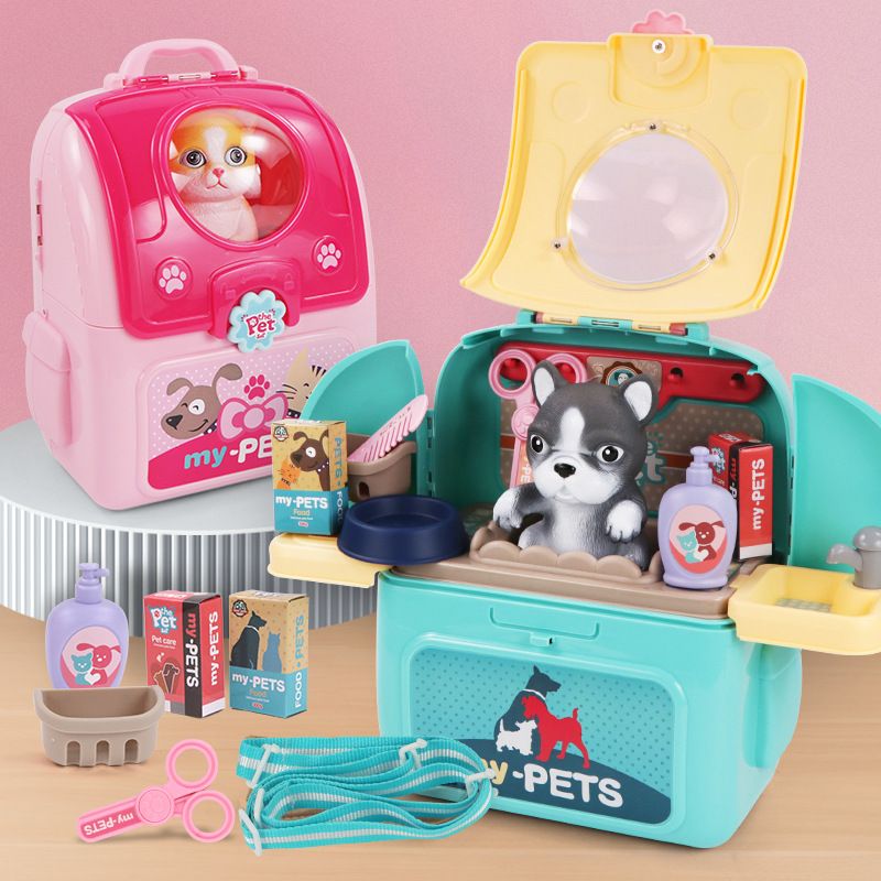 Kids Doctor Education - Pet Care Play Set Dog Grooming