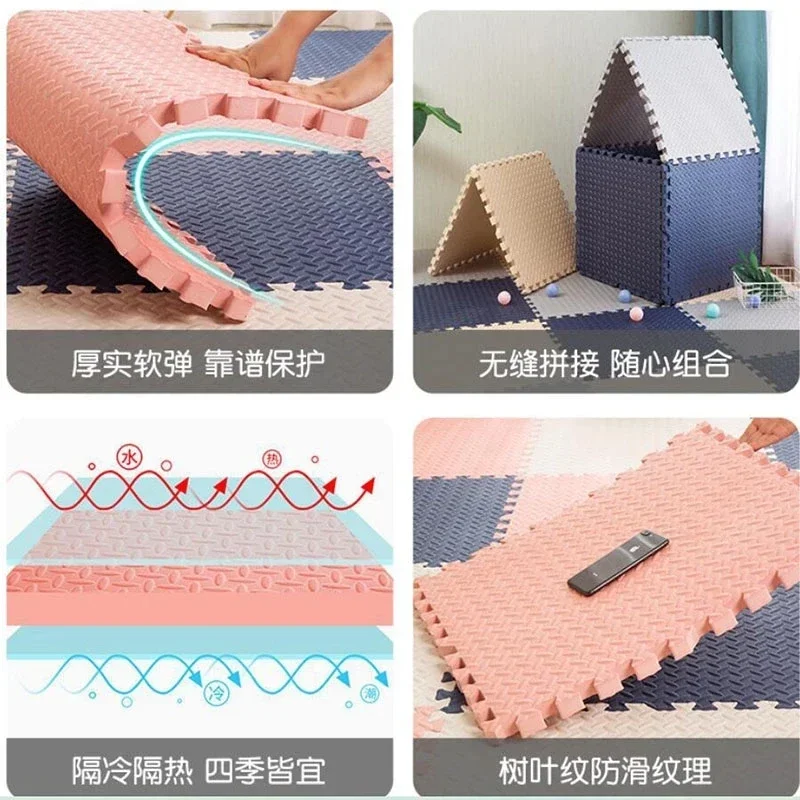 12pcs Foam Baby Play Mat Puzzl - Kids Education Rug recension och pris