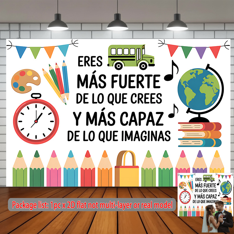 Inspirational Nursery Wall Tap - Kids Education Banner recension och pris