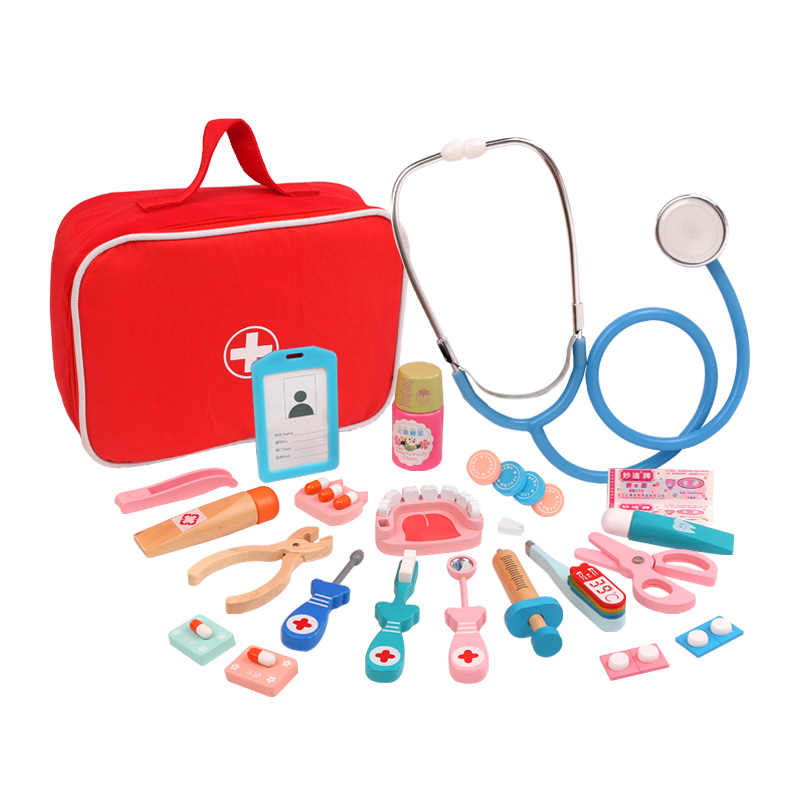 Pretend Play Doctor Toys Woode - Kids Doctor Education recension och pris