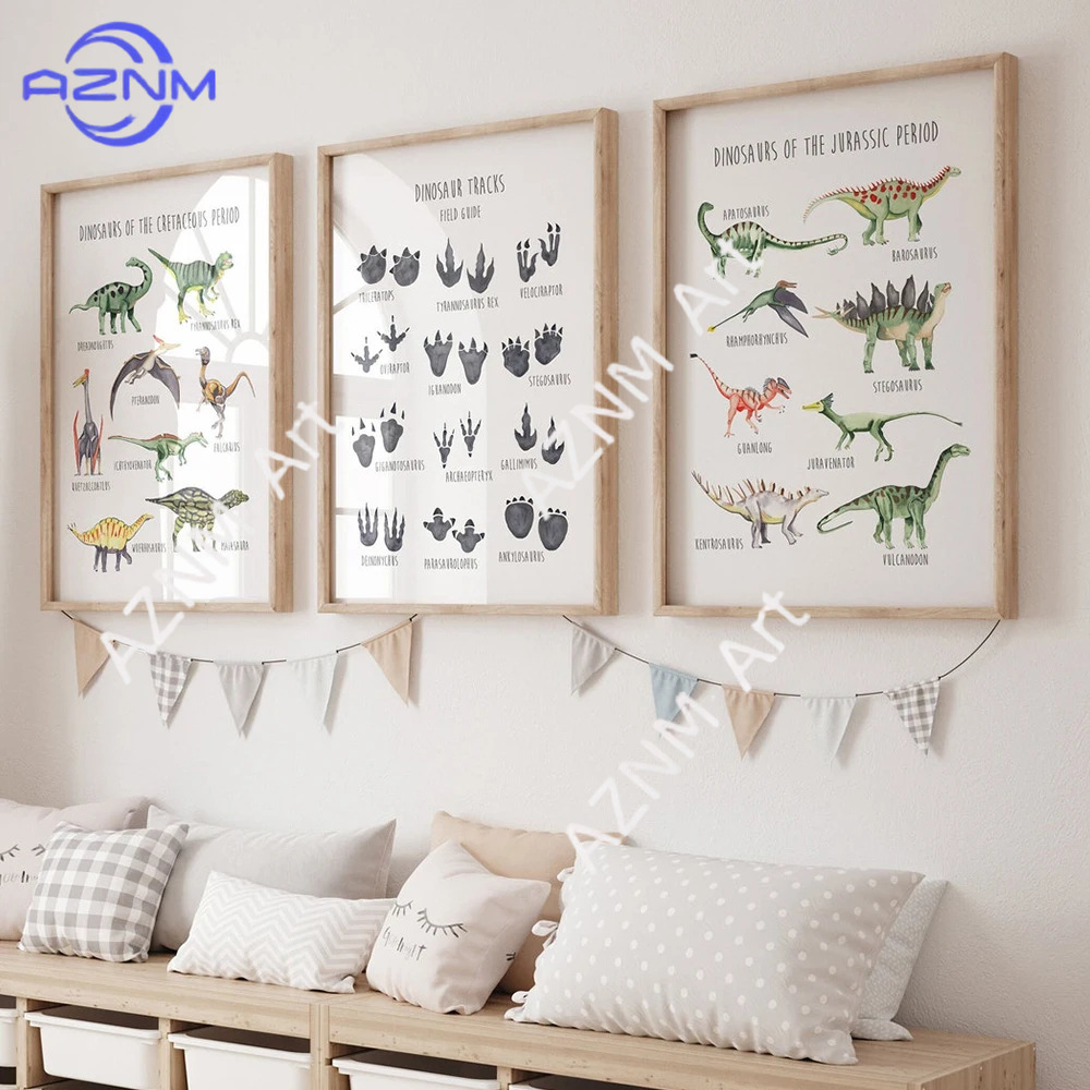 1/3PCS ，The cartoon dinosaur s - Kids Educational Resources recension och pris