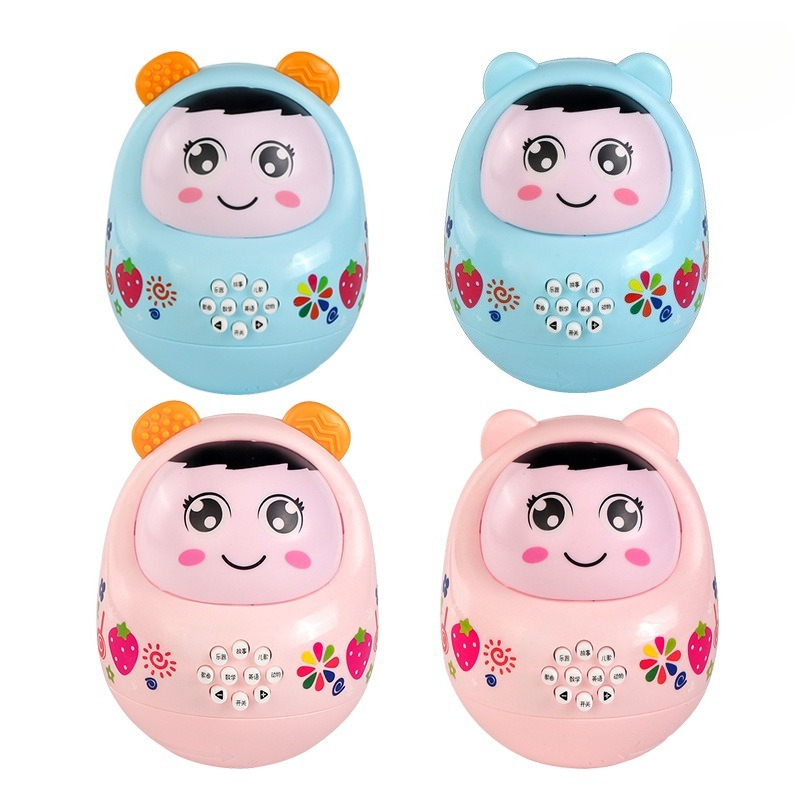 Kids Light Blue Roly Poly Tumb - Kids Education Rhymes recension och pris