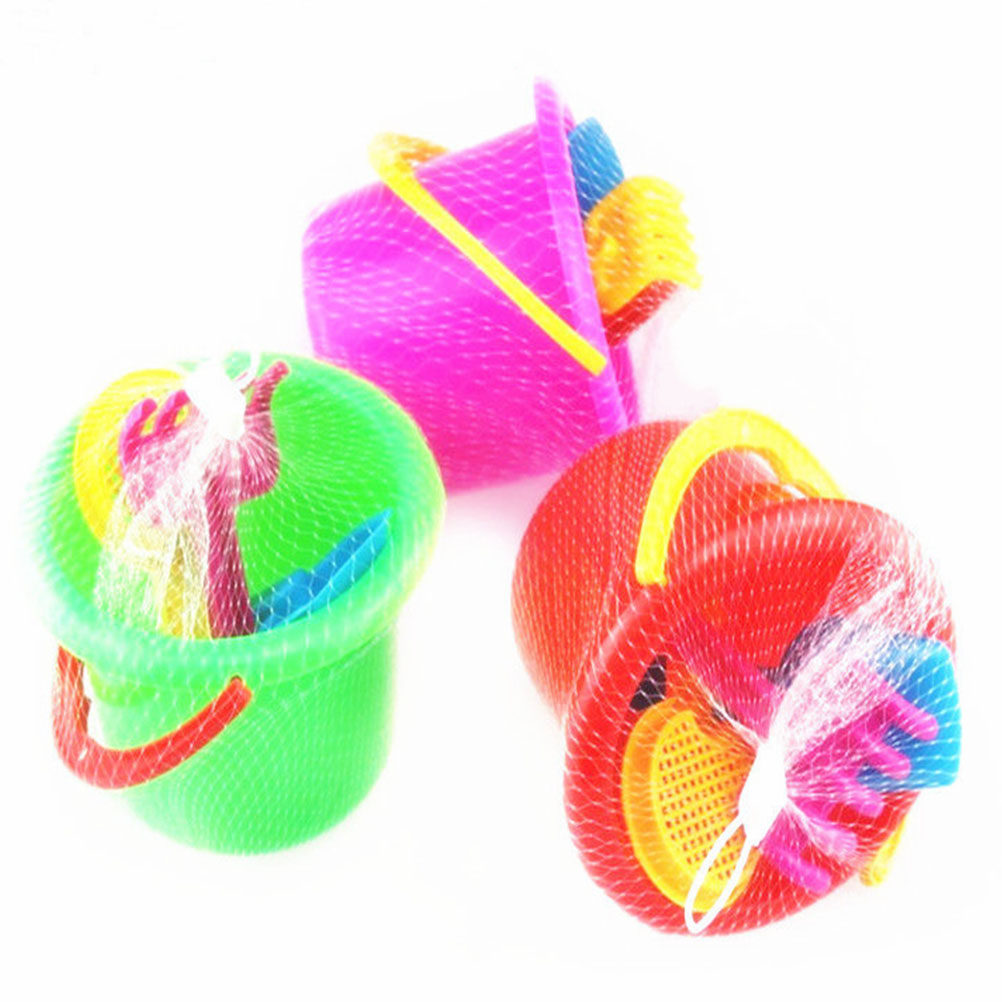 6Sets Beach Bucket Set Plastic - Kids Outdoor Education recension och pris
