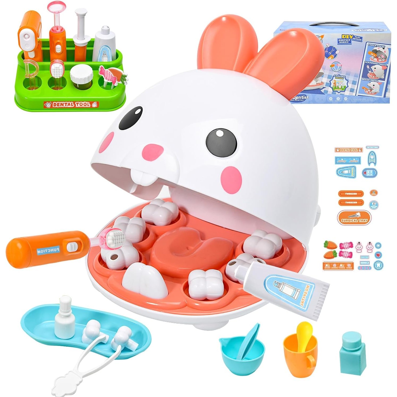 Dentist Kit Pretend Play Set T - Kids Doctor Education recension och pris