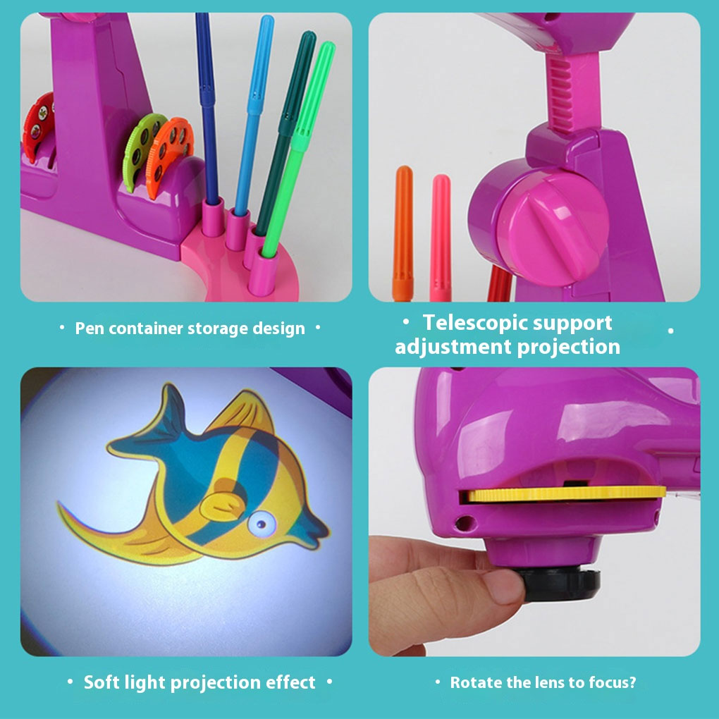 Educational Kids Drawing Table - Drawing Projector Kids recension och pris