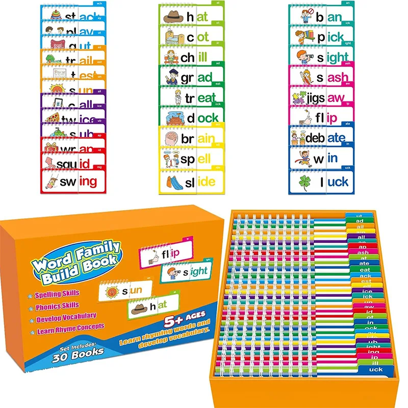 30 Read and Rhyme Flip Books V - Kids Education Rhymes recension och pris
