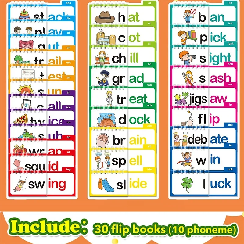 30 Read and Rhyme Flip Books V - Kids Education Rhymes recension och pris