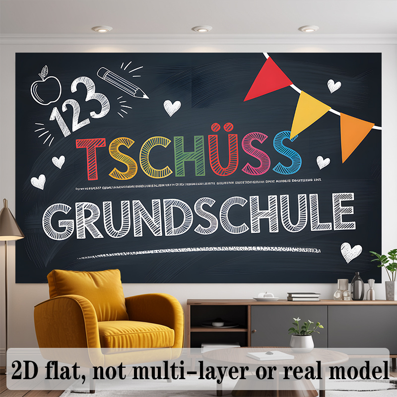 Cute German Kindergarten Presc - Kids Education Banner recension och pris
