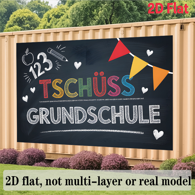 Cute German Kindergarten Presc - Kids Education Banner recension och pris