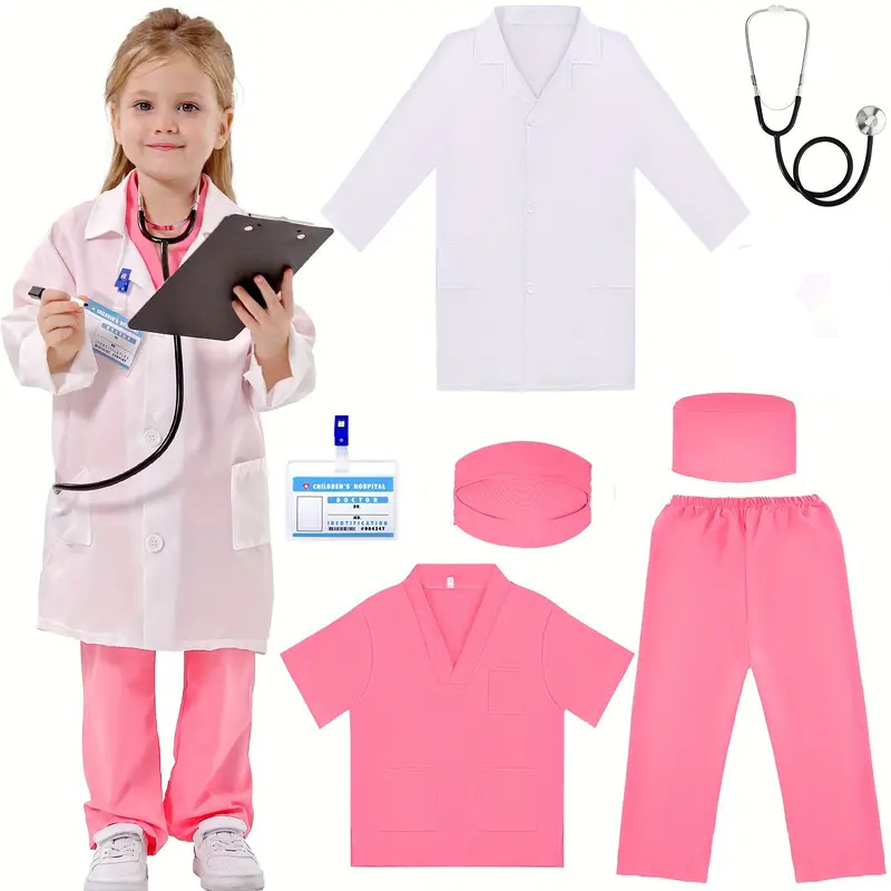 7PCS Kids Doctor Nurse Cosplay - Kids Doctor Education recension och pris