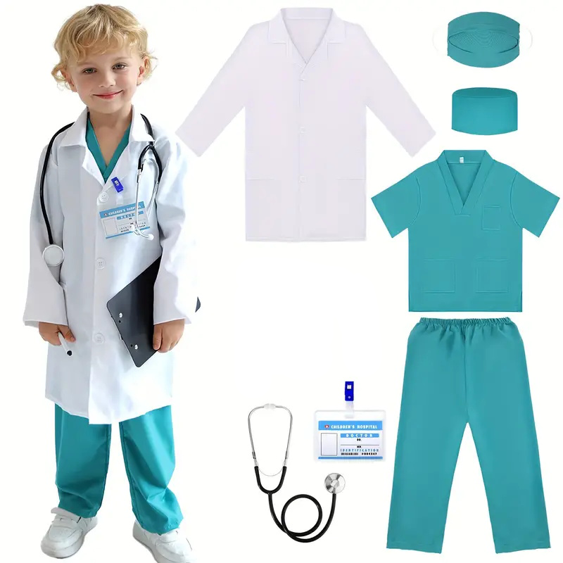 7PCS Kids Doctor Nurse Cosplay - Kids Doctor Education recension och pris