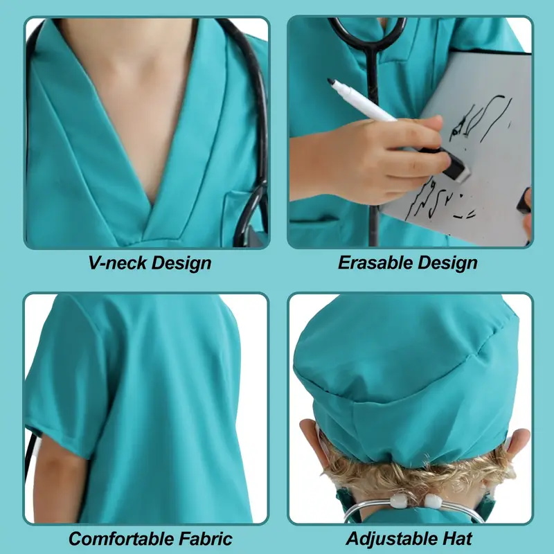 7PCS Kids Doctor Nurse Cosplay - Kids Doctor Education recension och pris