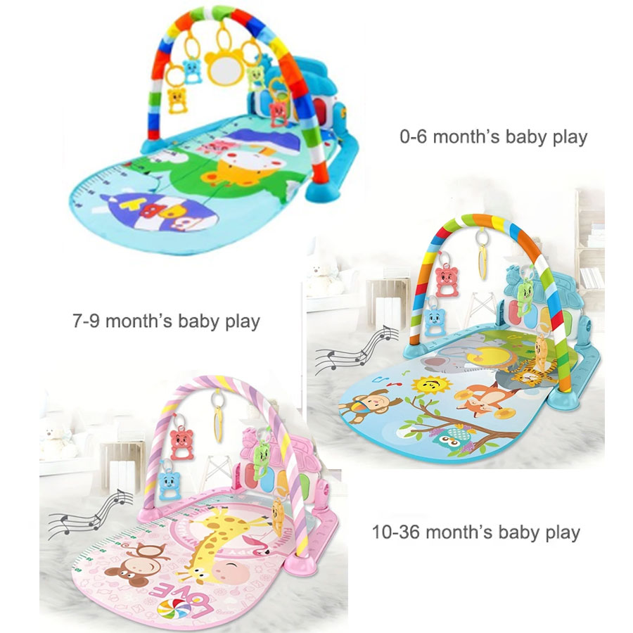 Baby Music Rack Play Mat Baby  - Kids Education Rug recension och pris