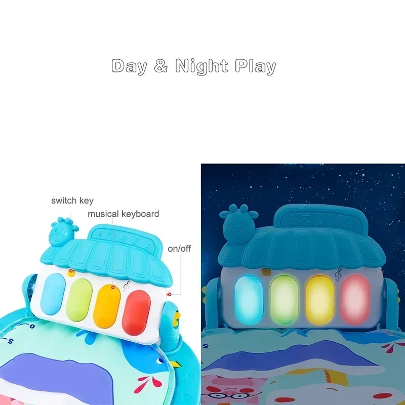 Baby Music Rack Play Mat Baby  - Kids Education Rug recension och pris