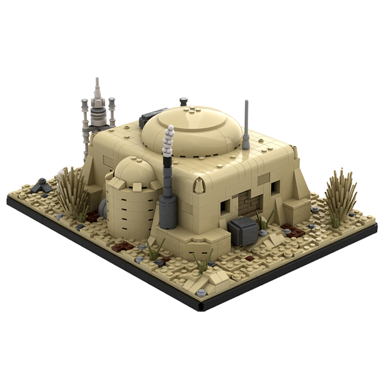 932pcs MOC SW Obi Wan S Hut Ta - Kids Education Pdf recension och pris