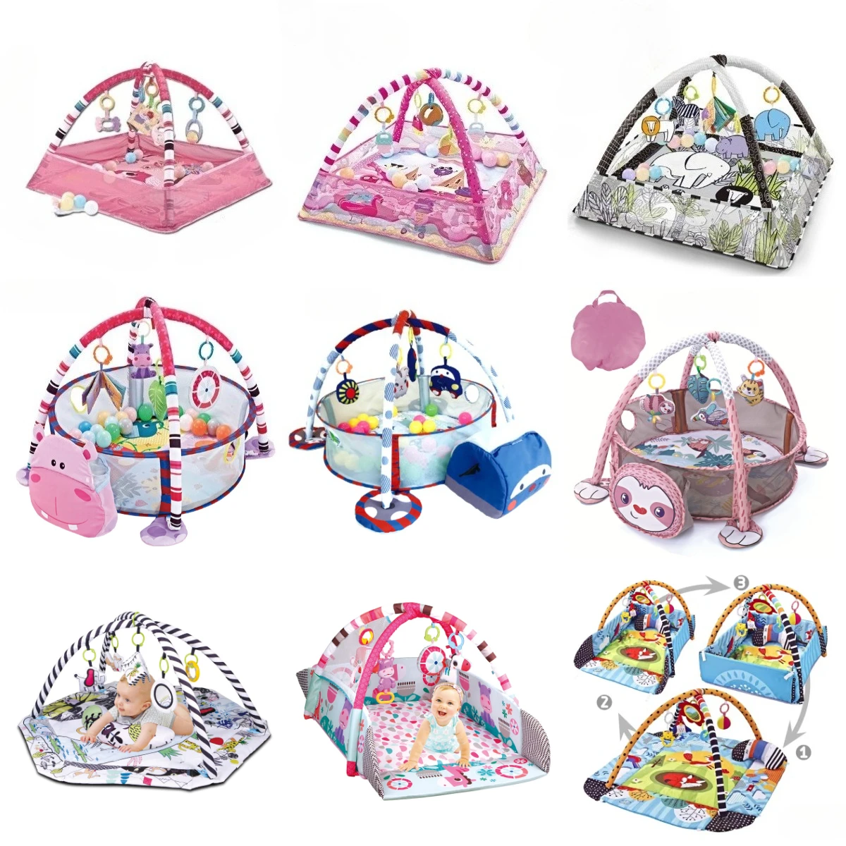 Educational Fitness Frame For  - Kids Education Rug recension och pris