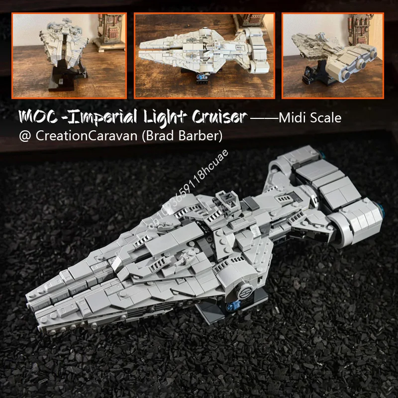 NEW 654PCS MOC Space Imperial  - Kids Education Pdf recension och pris