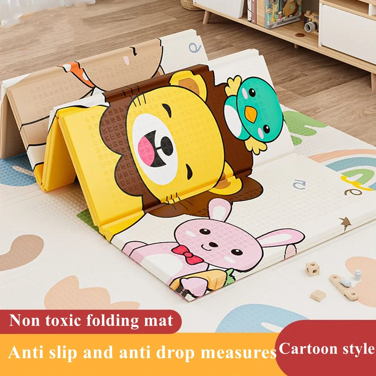 XPE Foldable Baby Play Mat Chi - Kids Education Rug recension och pris