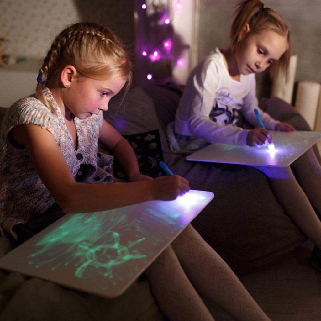 Kids Glow Paint Drawing Tablet - Drawing Projector Kids recension och pris