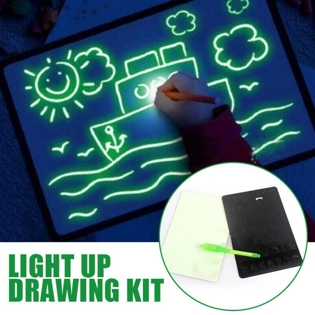 Kids Glow Paint Drawing Tablet - Drawing Projector Kids recension och pris