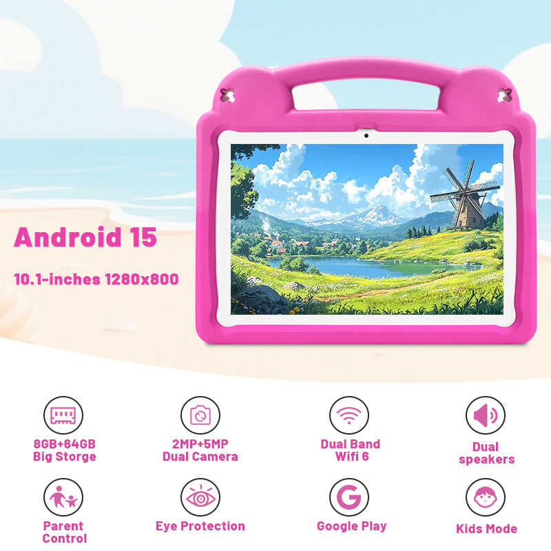 ANRY Android 15 Kids Tablet 10 - Japanese Kids Education recension och pris