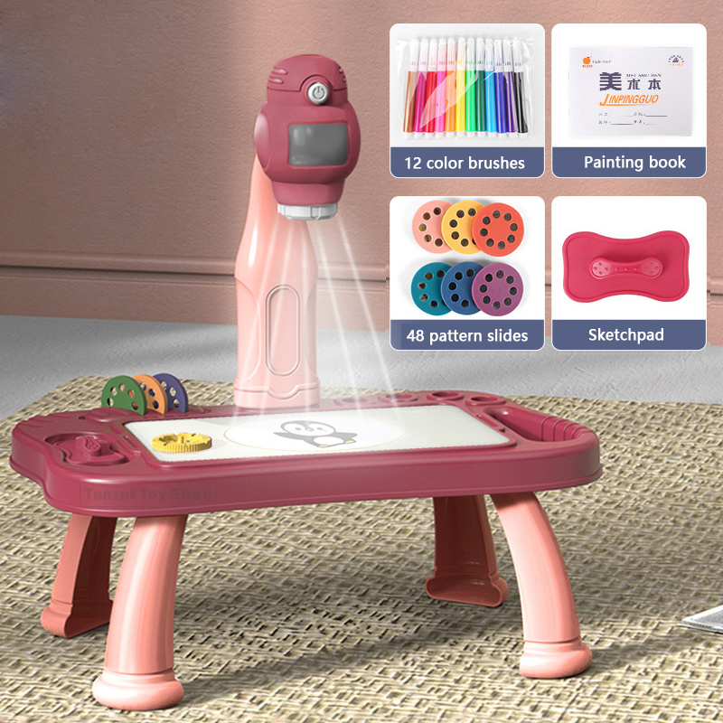 Children Led Projector Art Dra - Drawing Projector Kids recension och pris