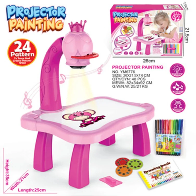 Children LED  Projector Art  D - Drawing Projector Kids recension och pris