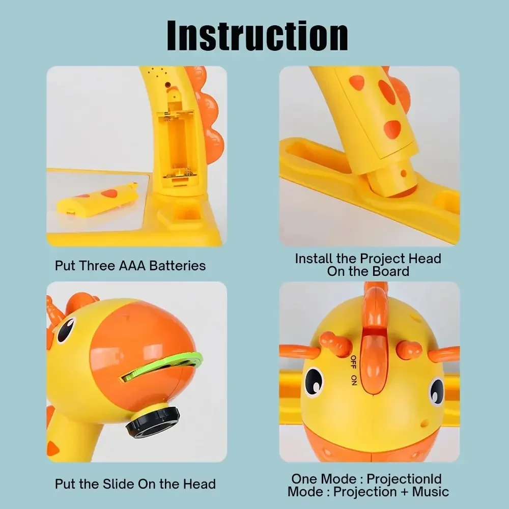 LED Projector Board Giraffe Ha - Drawing Projector Kids recension och pris