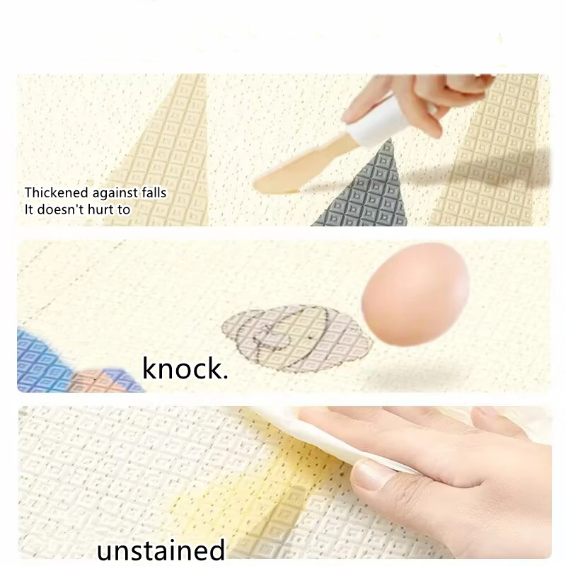 Cartoon Baby Play Mat 5 sizes  - Kids Education Rug recension och pris