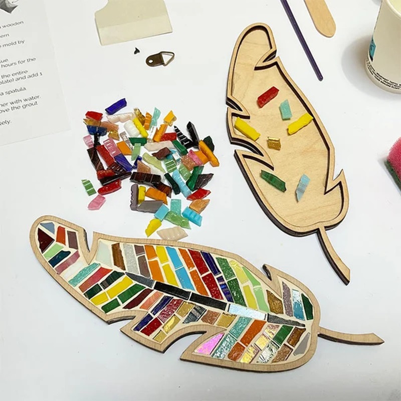 DIY Mosaic Coaster Colored Fea - Kids Educational Resources recension och pris
