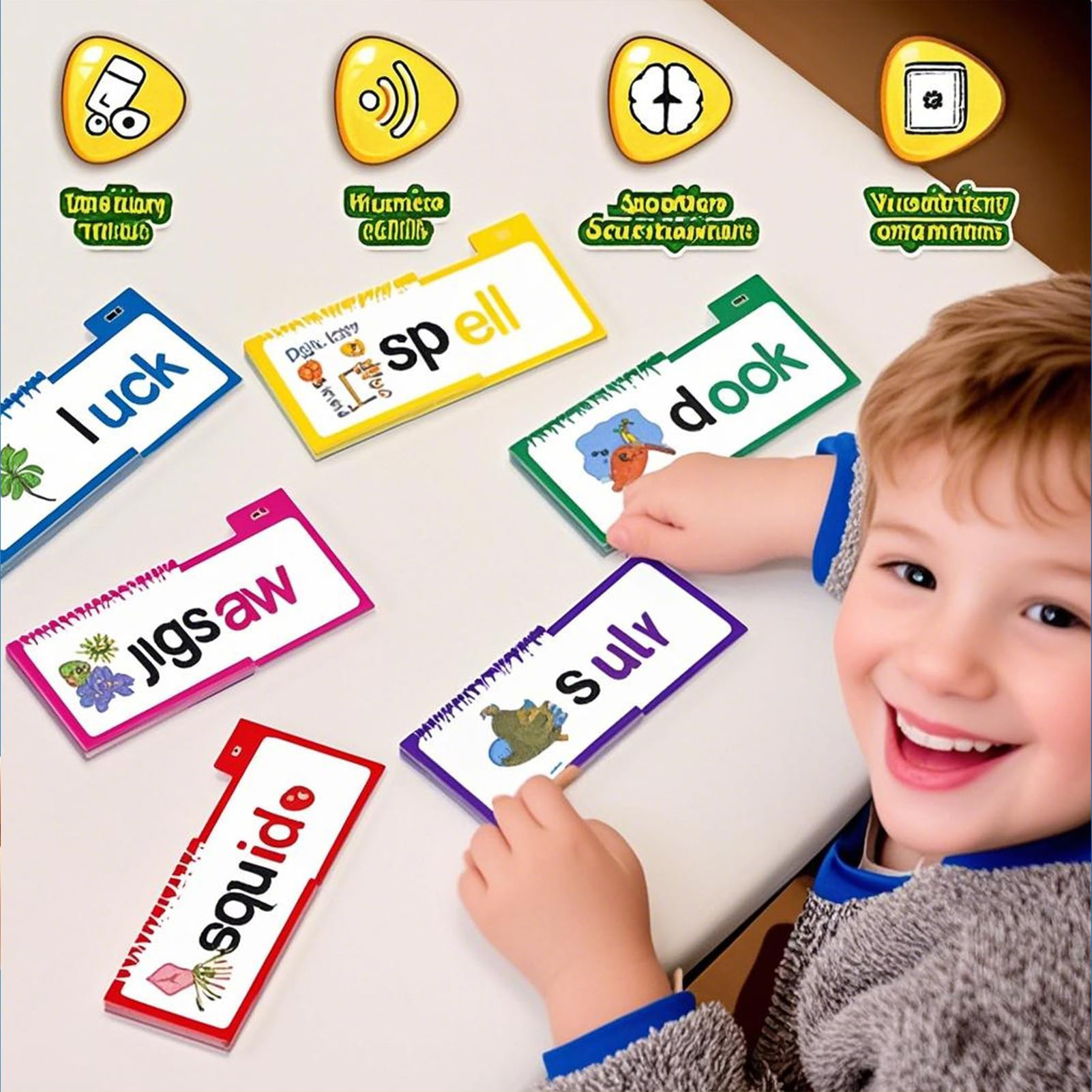Laminated Phonics Flash Cards  - Kids Education Rhymes recension och pris