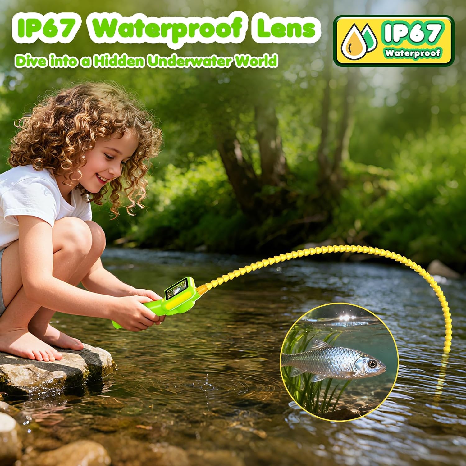 Endoscope for Kids, Borescope  - Kids Outdoor Education recension och pris