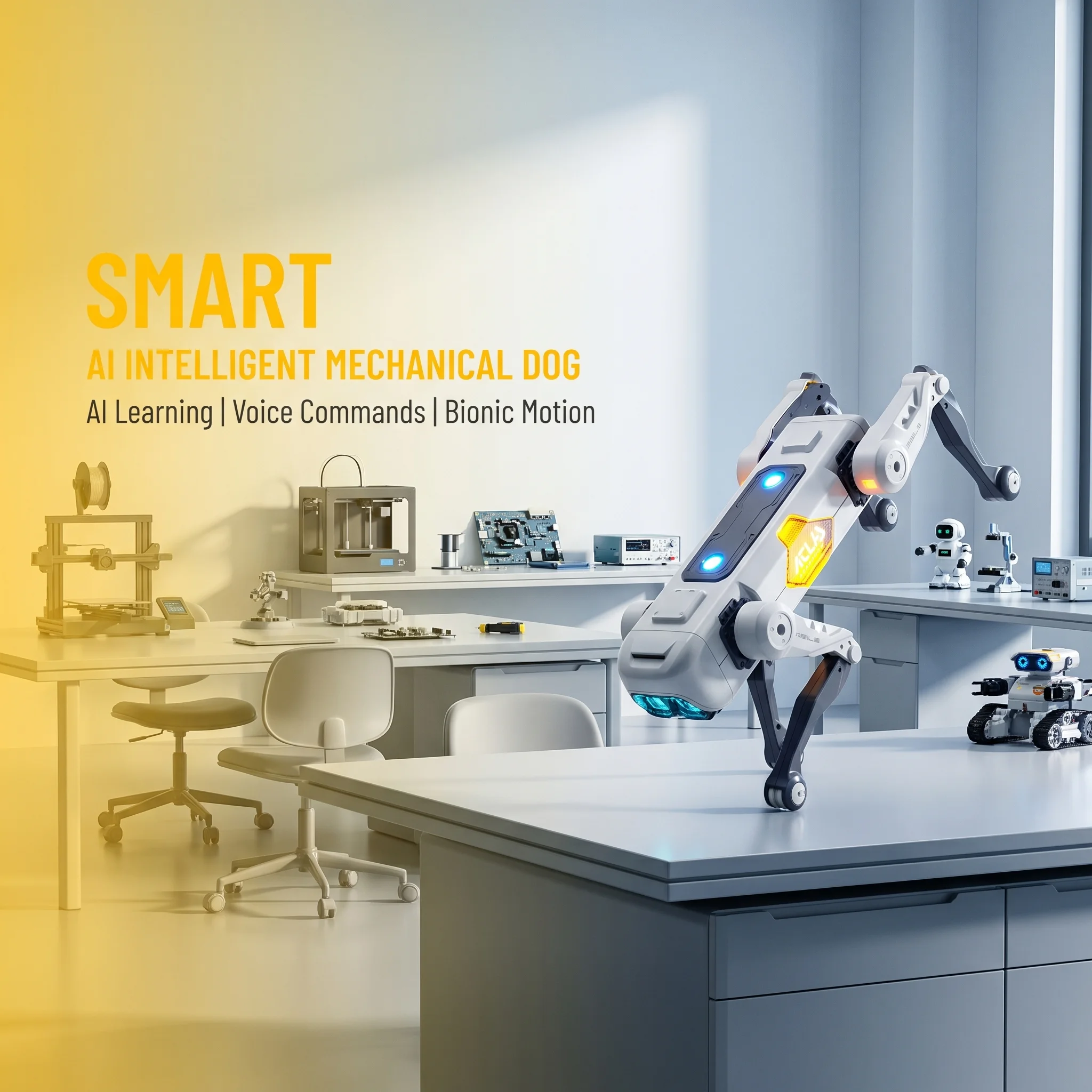 AI Smart Robot Dog, Voice & AP - Kids Educational Resources recension och pris