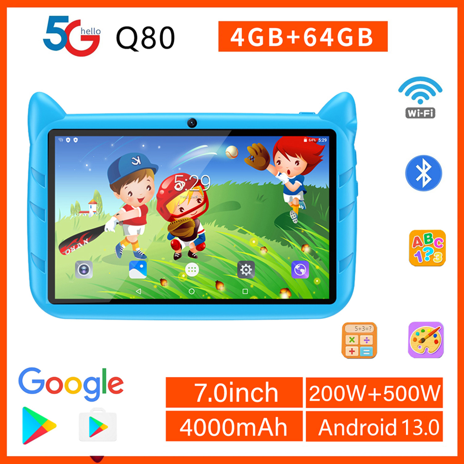New 7 Inch Global Version 5G W - Japanese Kids Education recension och pris