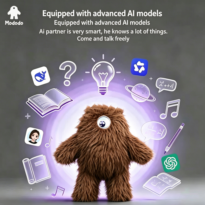 Long Fur Bigfoot Monster AI Pl - Kids Education Rhymes recension och pris