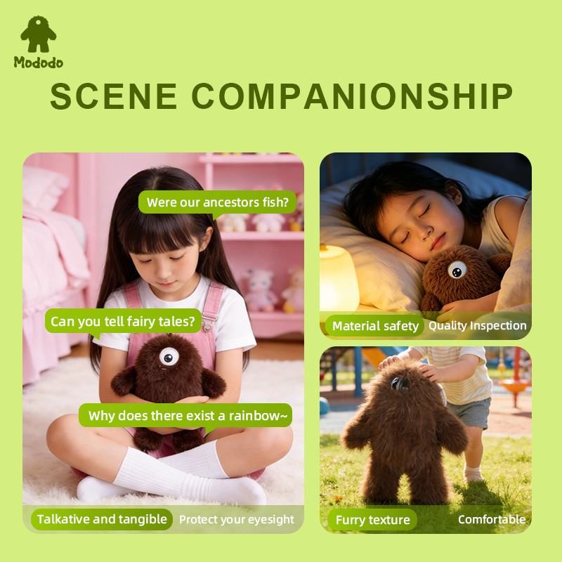 Long Fur Bigfoot Monster AI Pl - Kids Education Rhymes recension och pris