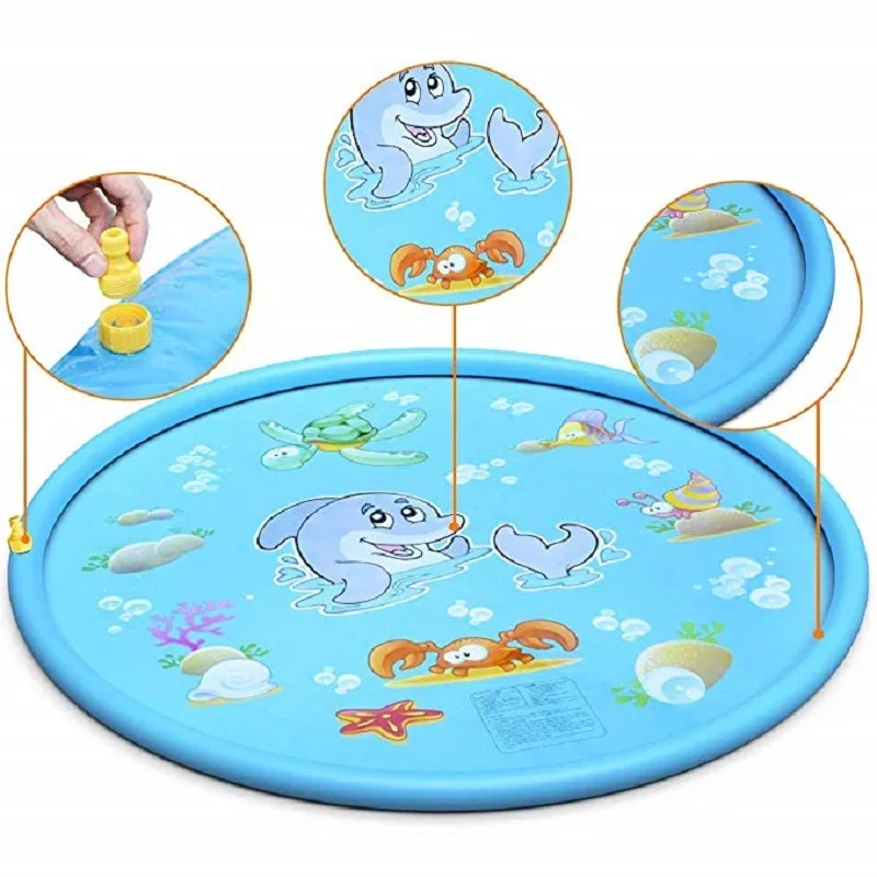 100/170cm Kids Inflatable Wate - Kids Education Rug recension och pris