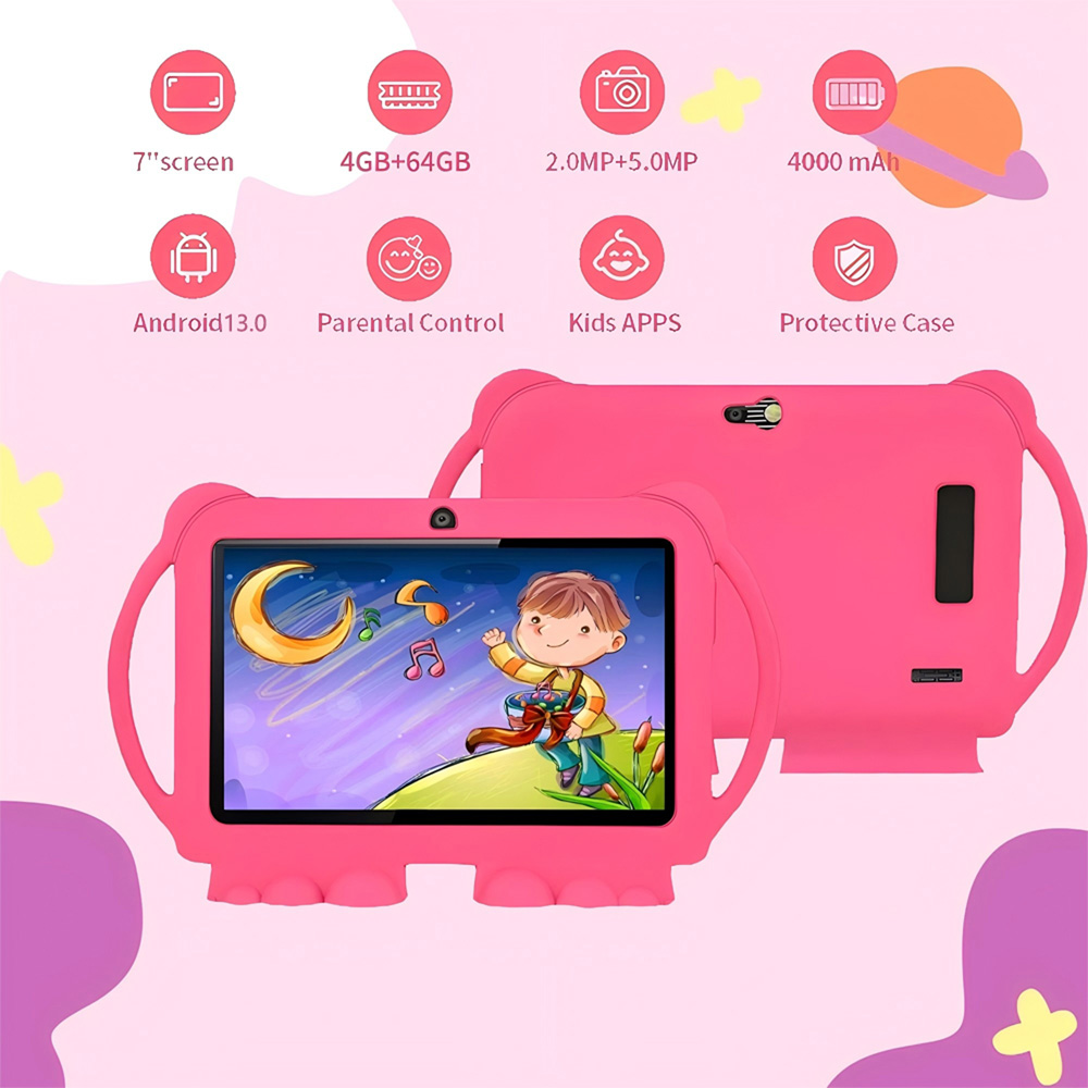 7 Inch New Android Kids' table - Japanese Kids Education recension och pris