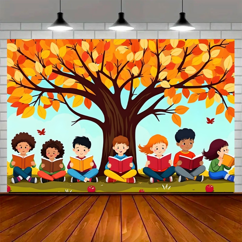 World Autumn Reading Day Party - Kids Education Banner recension och pris