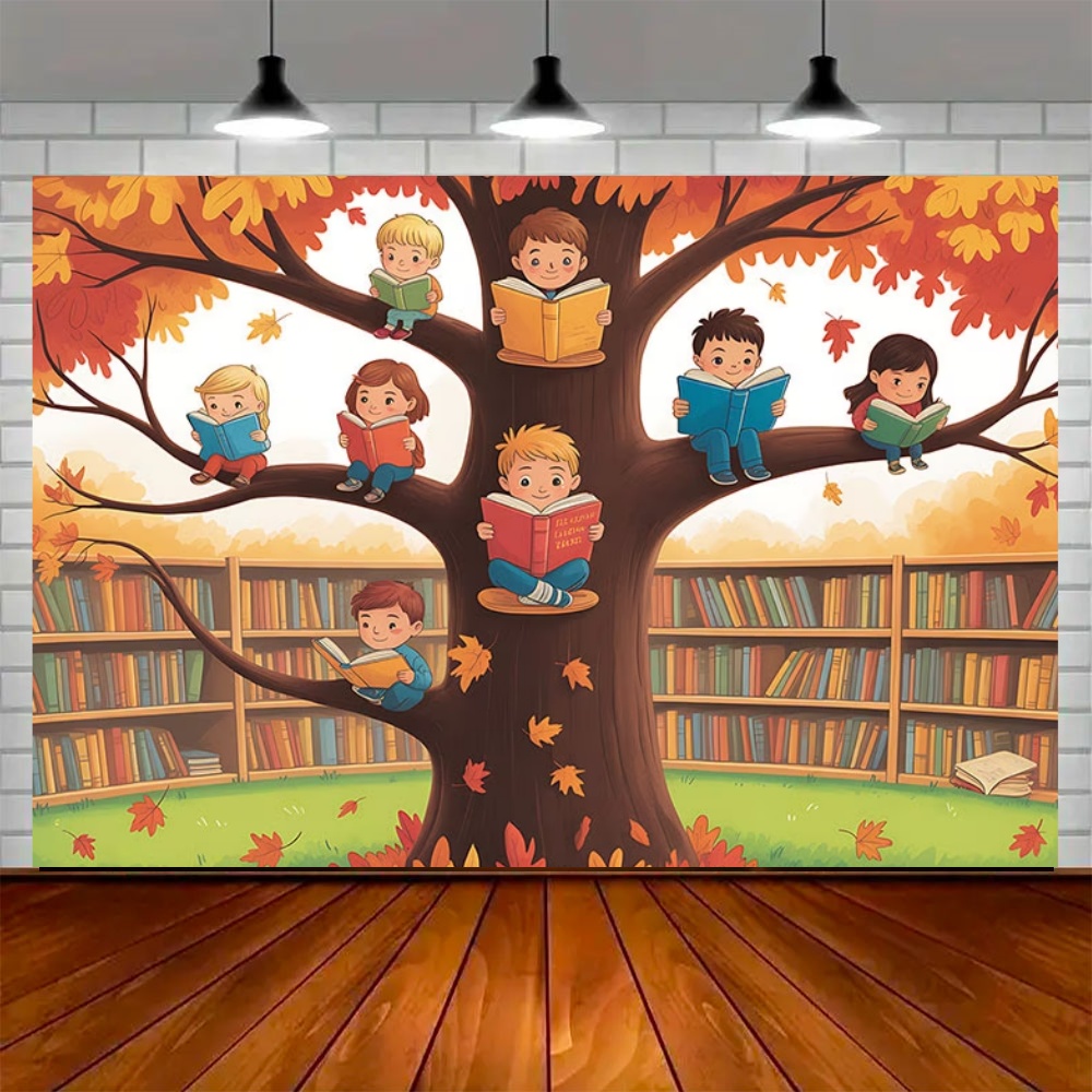 World Autumn Reading Day Party - Kids Education Banner recension och pris