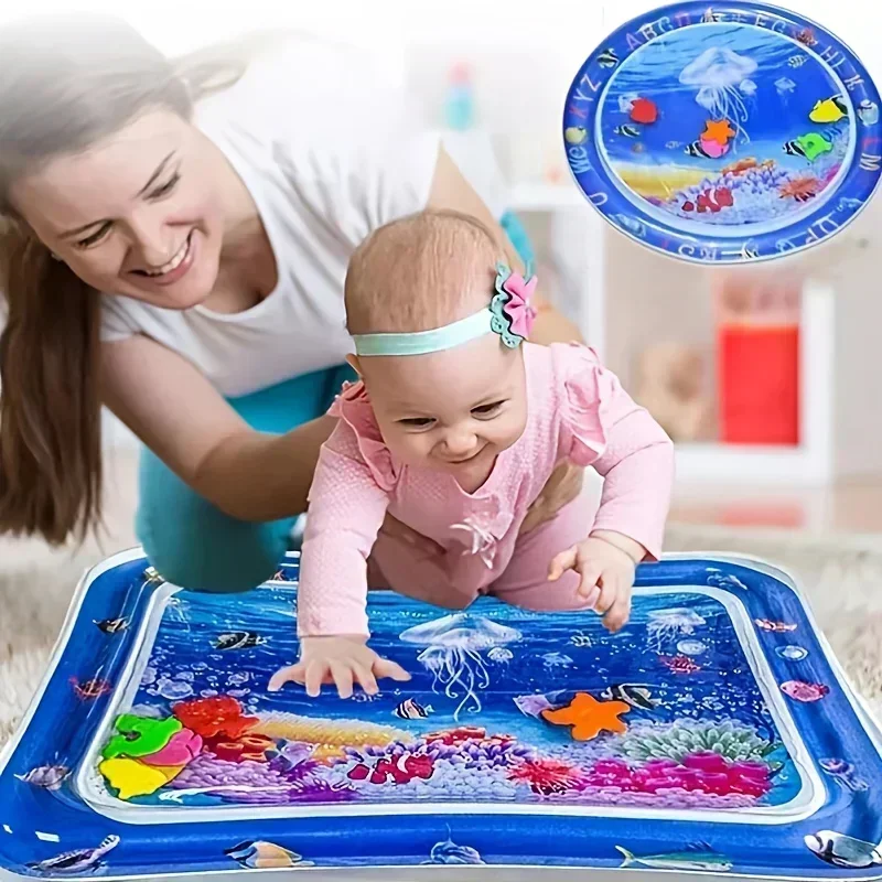 Baby Water Play Mat PVC Inflat - Kids Education Rug recension och pris