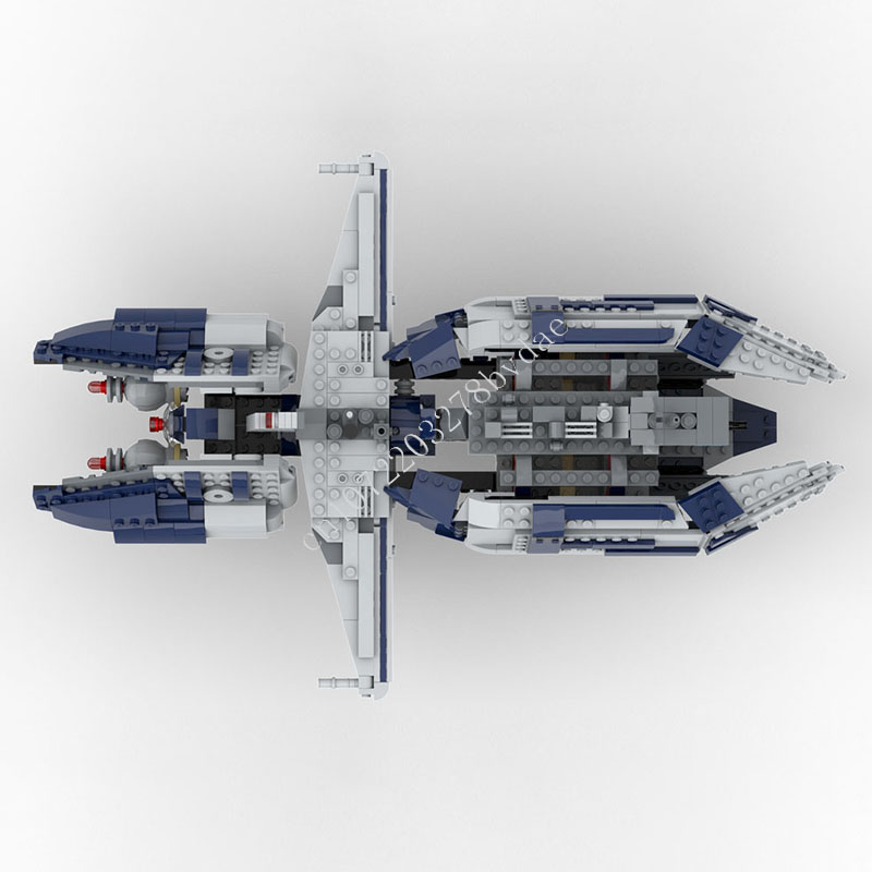 690 PCS Sci-Fi Star Frigate Bu - Kids Education Pdf recension och pris