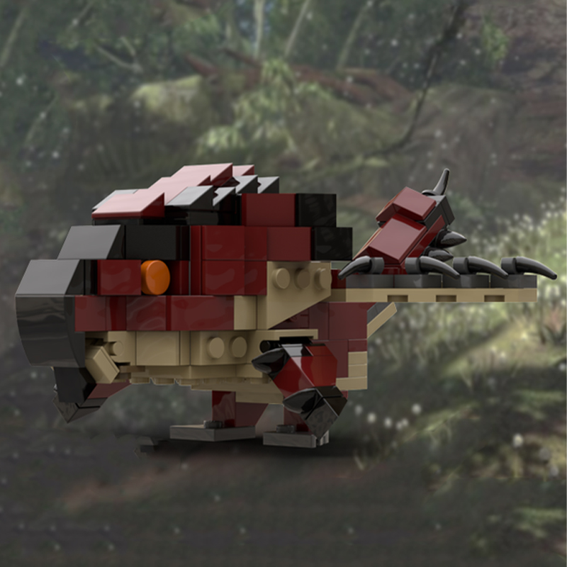 214pcs MOC Rathalos Monster Hu - Kids Hunter Education recension och pris