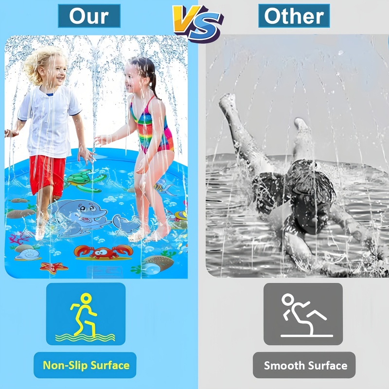Children Play Spray Mat 100cm  - Kids Education Rug recension och pris