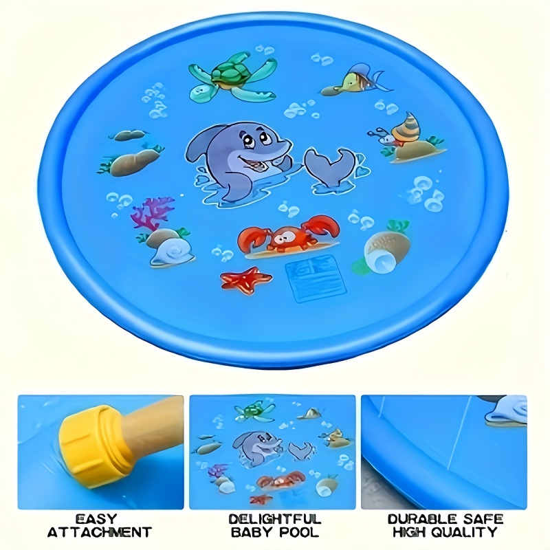 Children Play Spray Mat 100cm  - Kids Education Rug recension och pris
